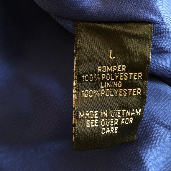 By & By cobalt blue romper new and never worn - Picture 6 of 7